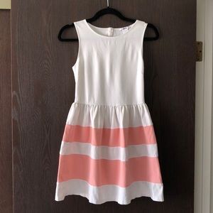 Striped Mini Skater Dress / Sz S